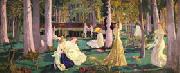 Maurice Denis A Game of Badminton oil on canvas